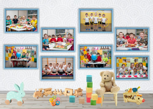 Выпускной альбом, детский сад, Москва, фотоальбом, фотостолица, игрушки